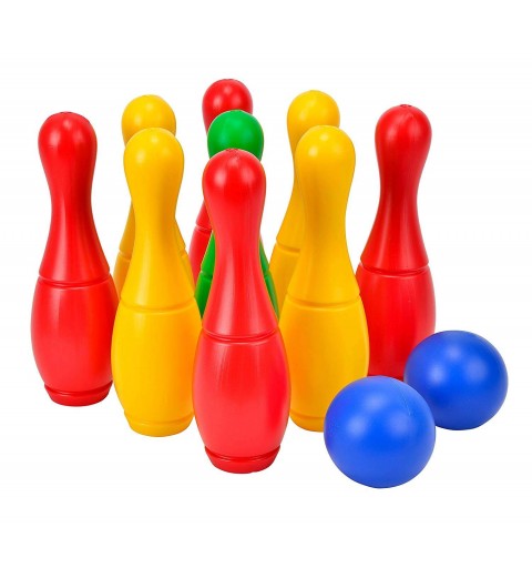 Set bowling di plastica per il mare birilli bocce