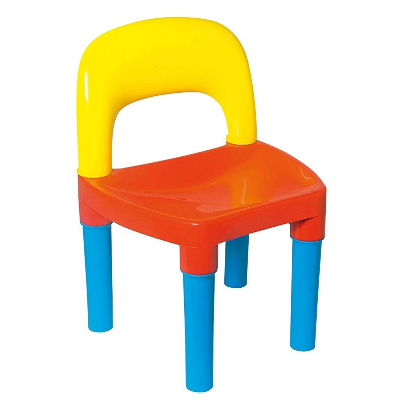Sedia per bambini di plastica colorata