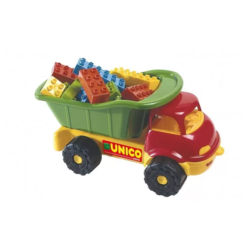 Camioncino con costruzioni