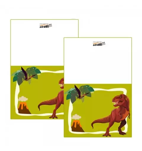 Targhetta segnaposto dinosauri