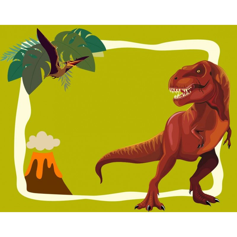 Festa di carta dinosauri