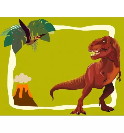 Festa di carta dinosauri