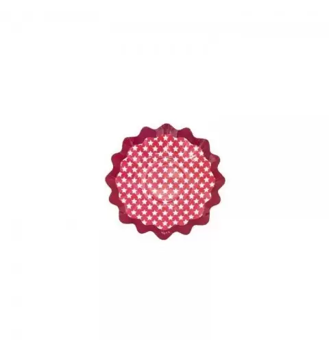 PIATTI STELLE ROSSO 8 PZ