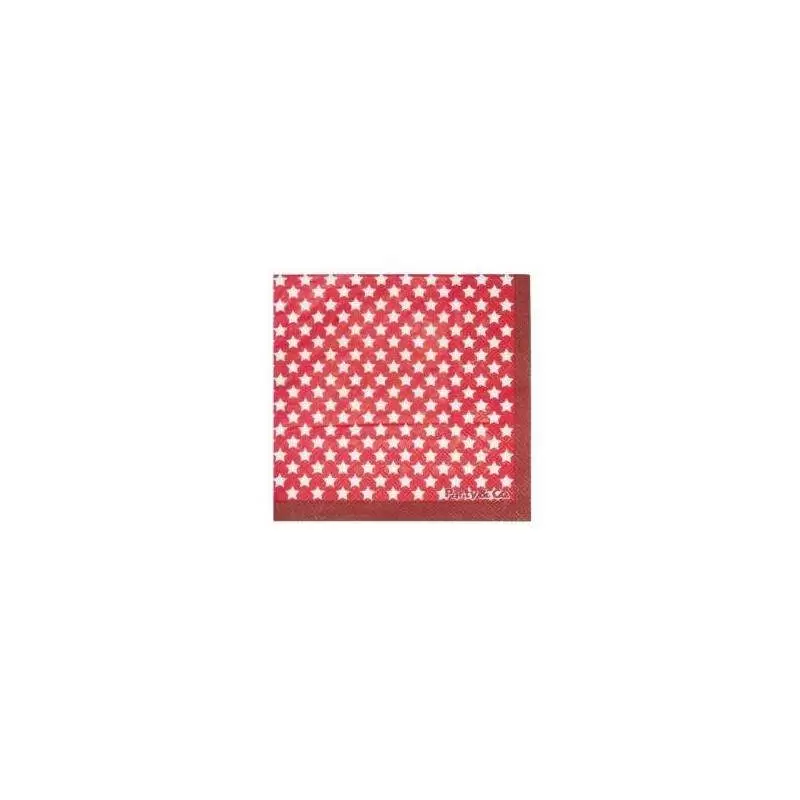 TOVAGLIOLI STELLE ROSSO 20 PZ