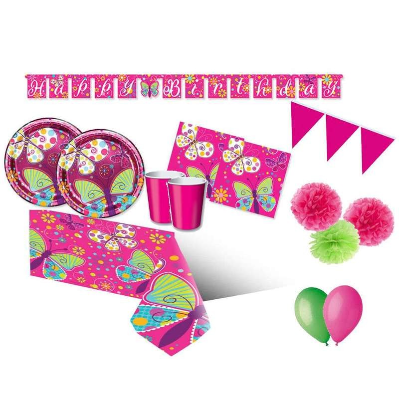 KIT N.55 FARFALLE – SET TAVOLA PER FESTE