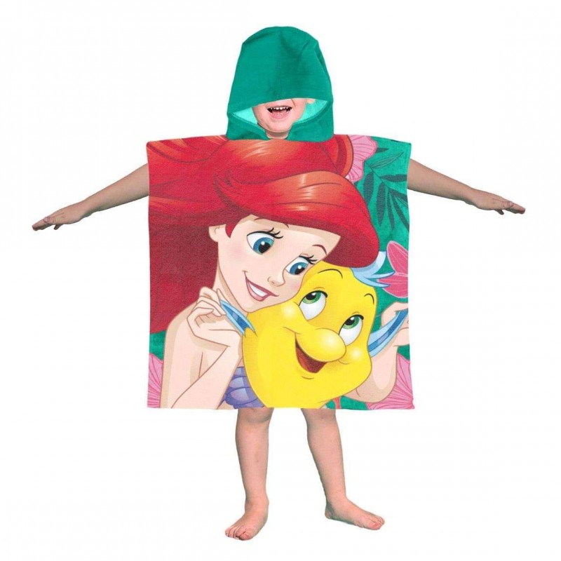 Poncho accappatoio Sirenetta Ariel