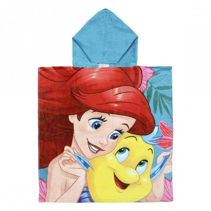 Poncho accappatoio Sirenetta Ariel