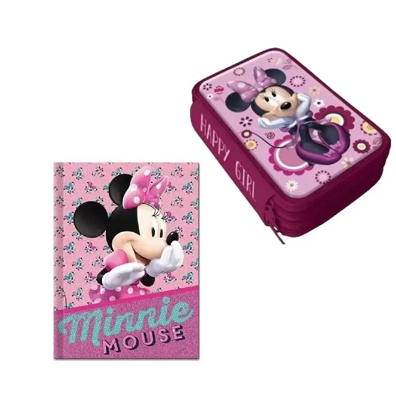 TUTTO PER LA SCUOLA MINNIE - DIARIO E ASTUCCIO DISNEY