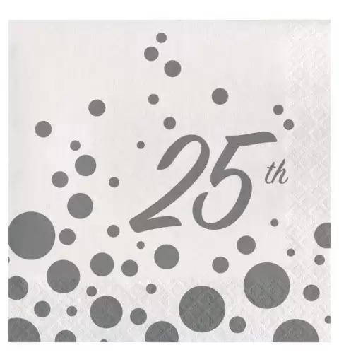 Tovaglioli 25 anni matrimonio
