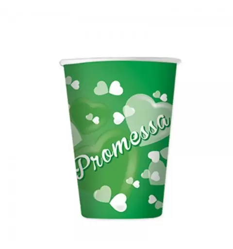 Bicchieri promessa cuore