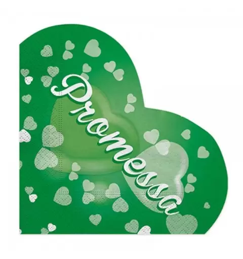 Tovaglioli promessa cuore