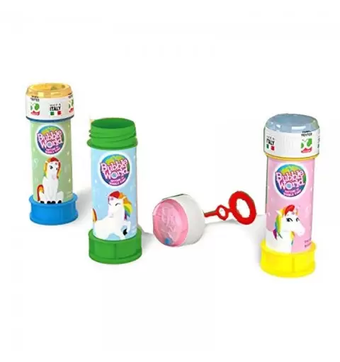 Bolle di sapone unicorno