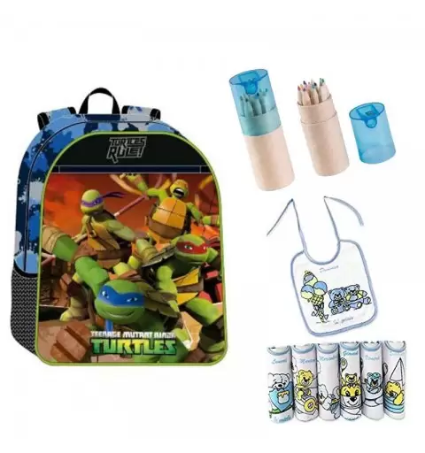 ZAINO PASTELLI E BAVETTA – SET SCUOLA MATERNA