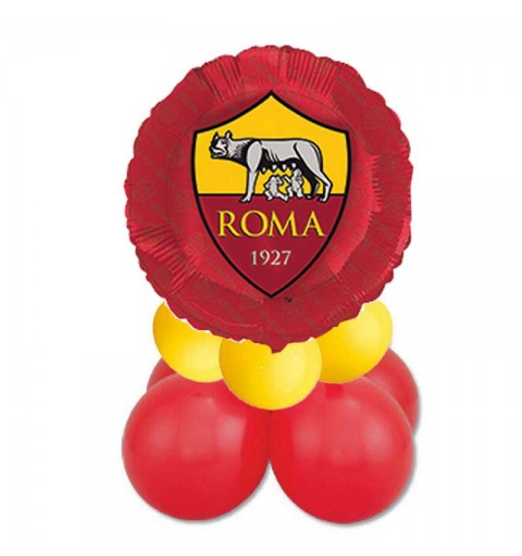 Centrotavola palloncini AS Roma
