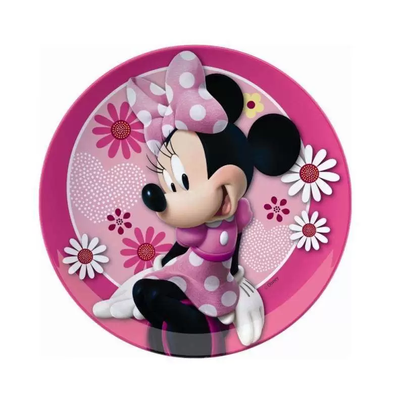 PIATTO IN PLASTICA MINNIE