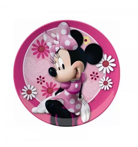 PIATTO IN PLASTICA MINNIE