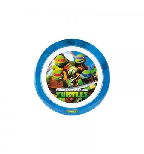 PIATTO IN PLASTICA TARTARUGHE NINJA