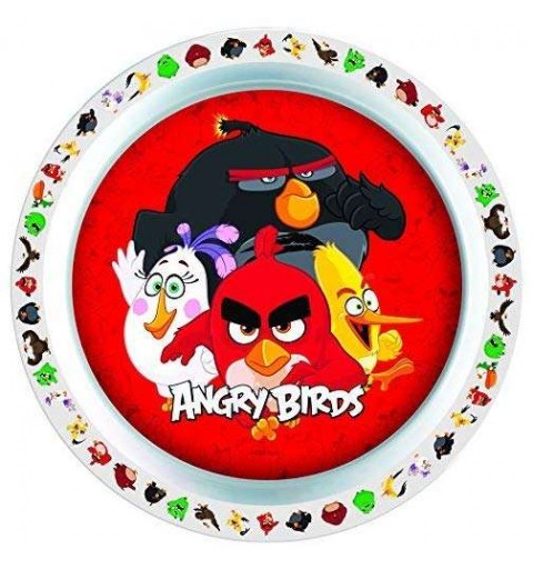 Piatto Angry Birds