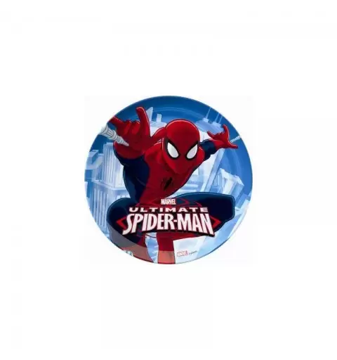PIATTO IN PLASTICA SPIDERMAN