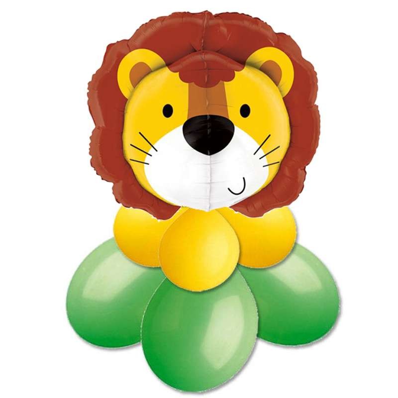 Centrotavola palloncini leone tridimensionale