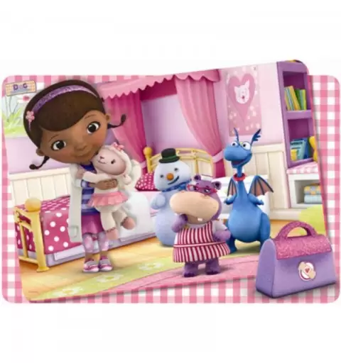 TOVAGLIETTA COLAZIONE IN PLASTICA DOTTORESSA PELUCHE
