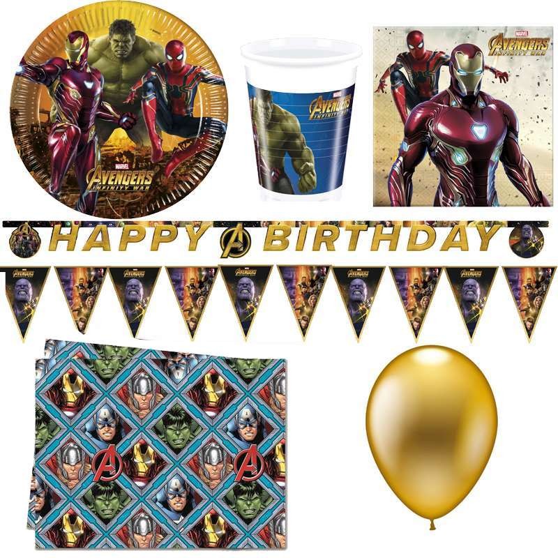 KIT N.27 AVENGERS INFINITY WAR – ACCESSORI FESTA MARVEL