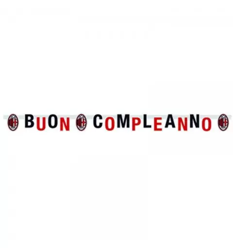 Kit n.51 diablotto - set tavola per tifosi Milan