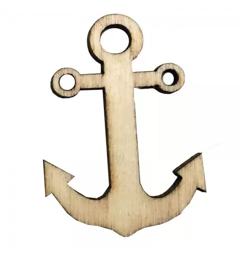 DECORAZIONI LEGNO TIMONE 24 PZ.  A15165