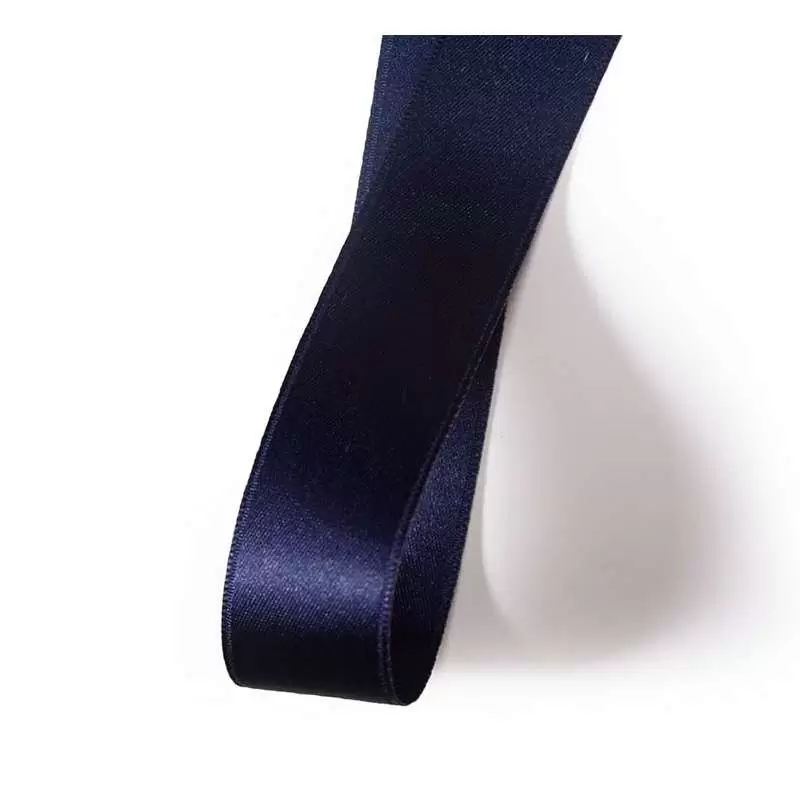 Nastrino blu di raso da 1 cm