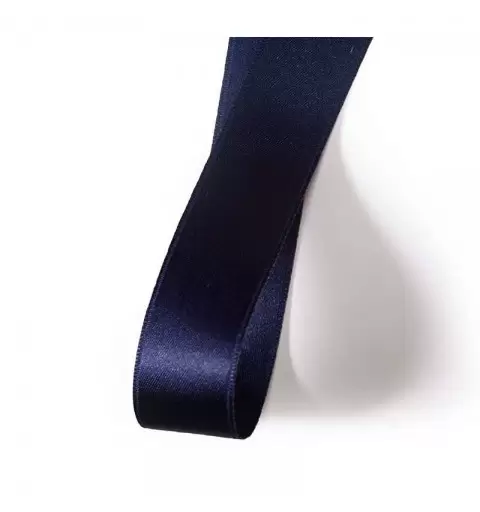 Nastrino blu di raso da 1 cm