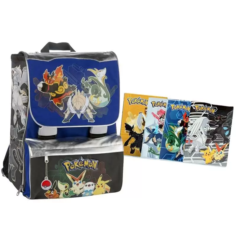 Zaino e quaderni Pokemon