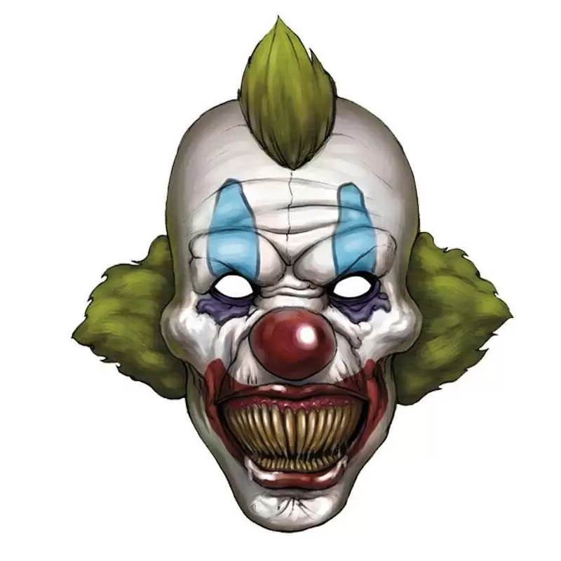 Maschera clown pagliaccio