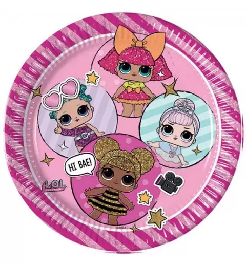 Kit n.16 LoL Surprise - set tavola bamboline Diva