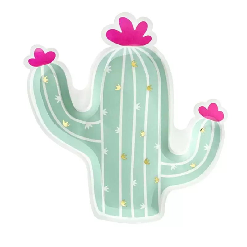 Piatti cactus party