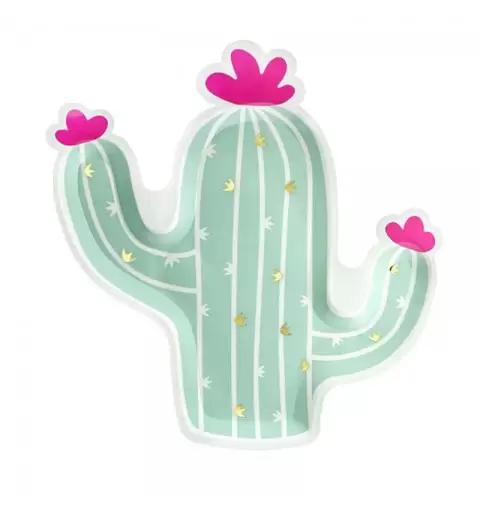 Piatti cactus party