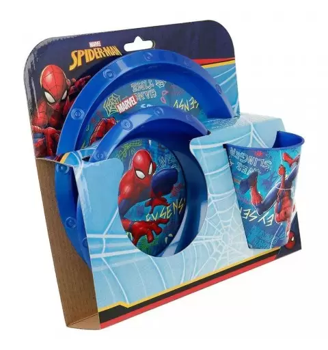 Confezione set pappa Spiderman