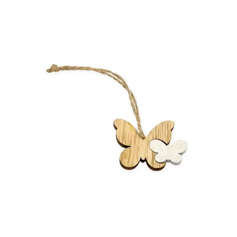 Farfalle di legno