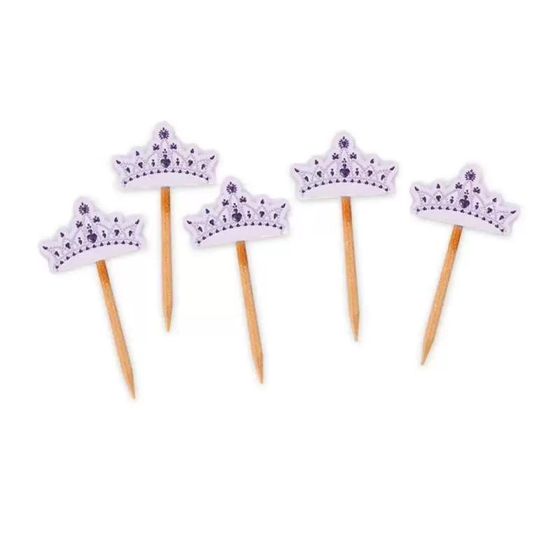 STUZZICADENTI / PICKS CORONCINE PRINCESS 25pz