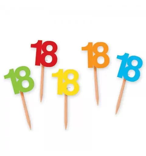 STUZZICADENTI 18 ANNI – 25 PZ