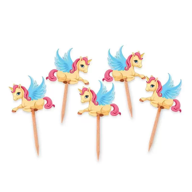 STUZZICADENTI UNICORNO CAVALLO ALATO – 25 PZ