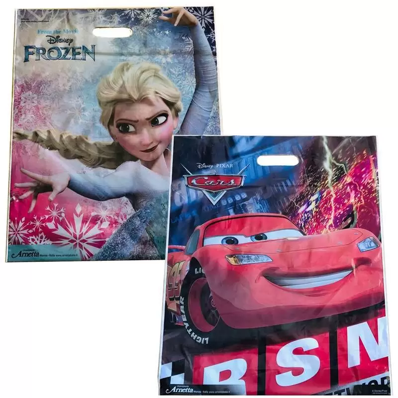 Buste shopper regalo Frozen Cars