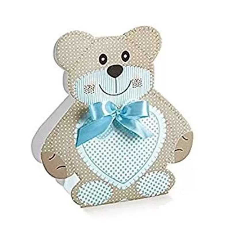 SCATOLINA ORSETTO CELESTE - 1 PZ
