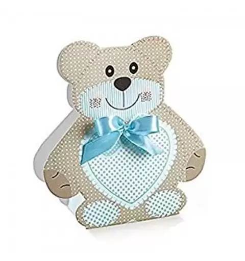 SCATOLINA ORSETTO CELESTE - 1 PZ