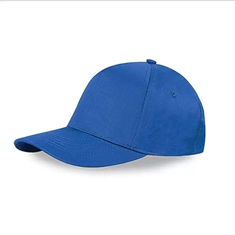 Cappellino blu con visiera