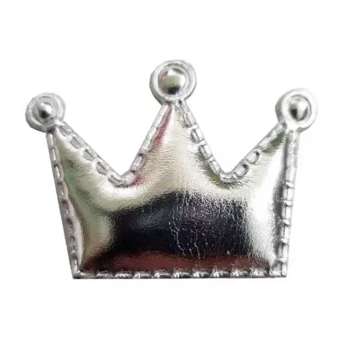 CORONA MORBIDA ARGENTO - 1 PZ