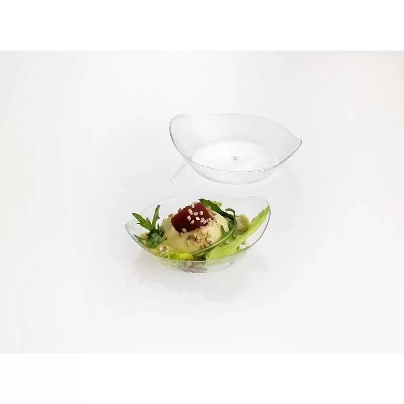PIATTINO OVALE FINGER FOOD - 25 PZ UNA CONFEZIONE