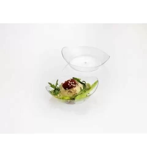 PIATTINO OVALE FINGER FOOD - 25 PZ UNA CONFEZIONE