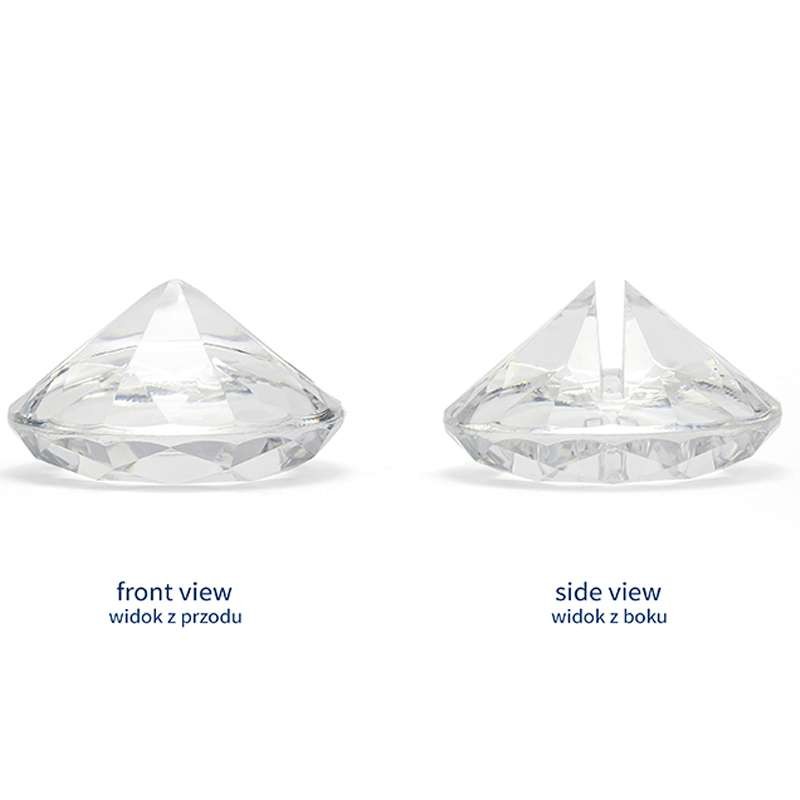 Perline Sfaccettate Grandi Trasparenti In Acrilico All'ingrosso Da - Foto 9