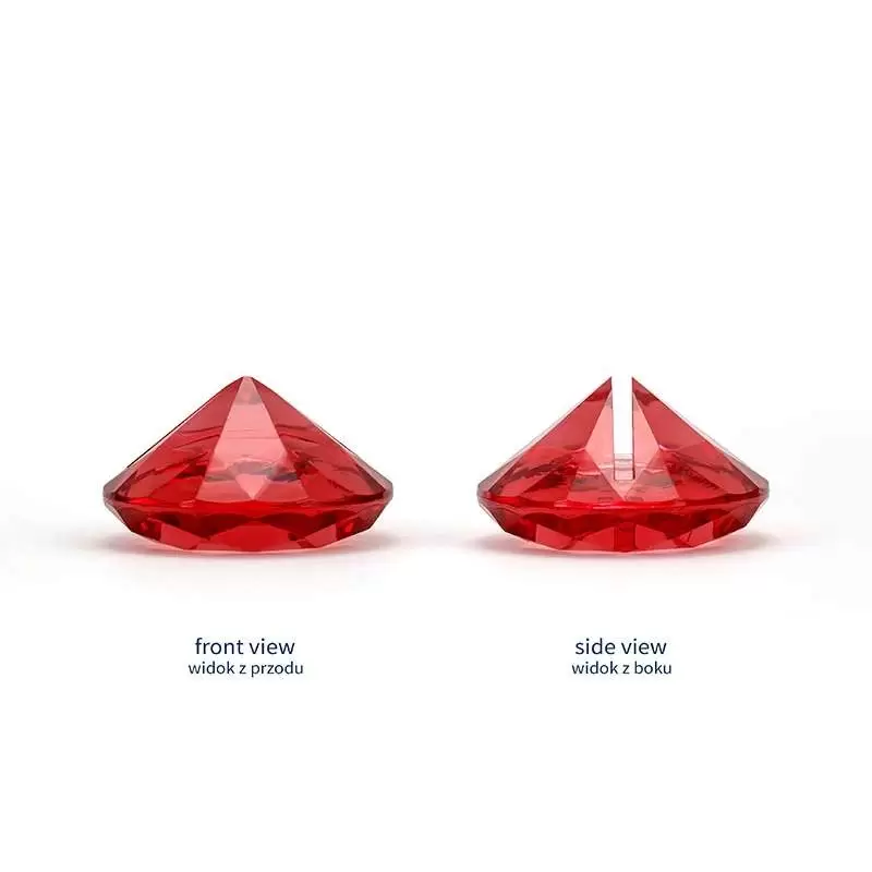SEGNAPOSTO DIAMANTE ROSSO SPOSI WEDDING SDW40-007 50 PZ