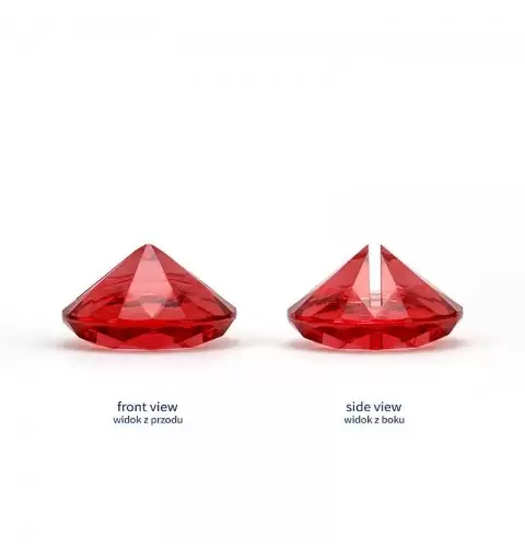 SEGNAPOSTO DIAMANTE ROSSO SPOSI WEDDING SDW40-007 50 PZ
